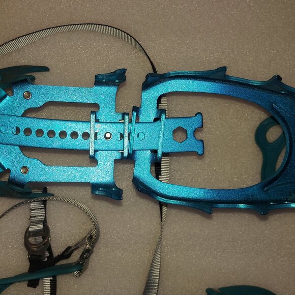 BRS Anti-slip 14-Teeth Ice Snow Climbing Cleats Crampons Gripper NEW - Picture 7 of 16